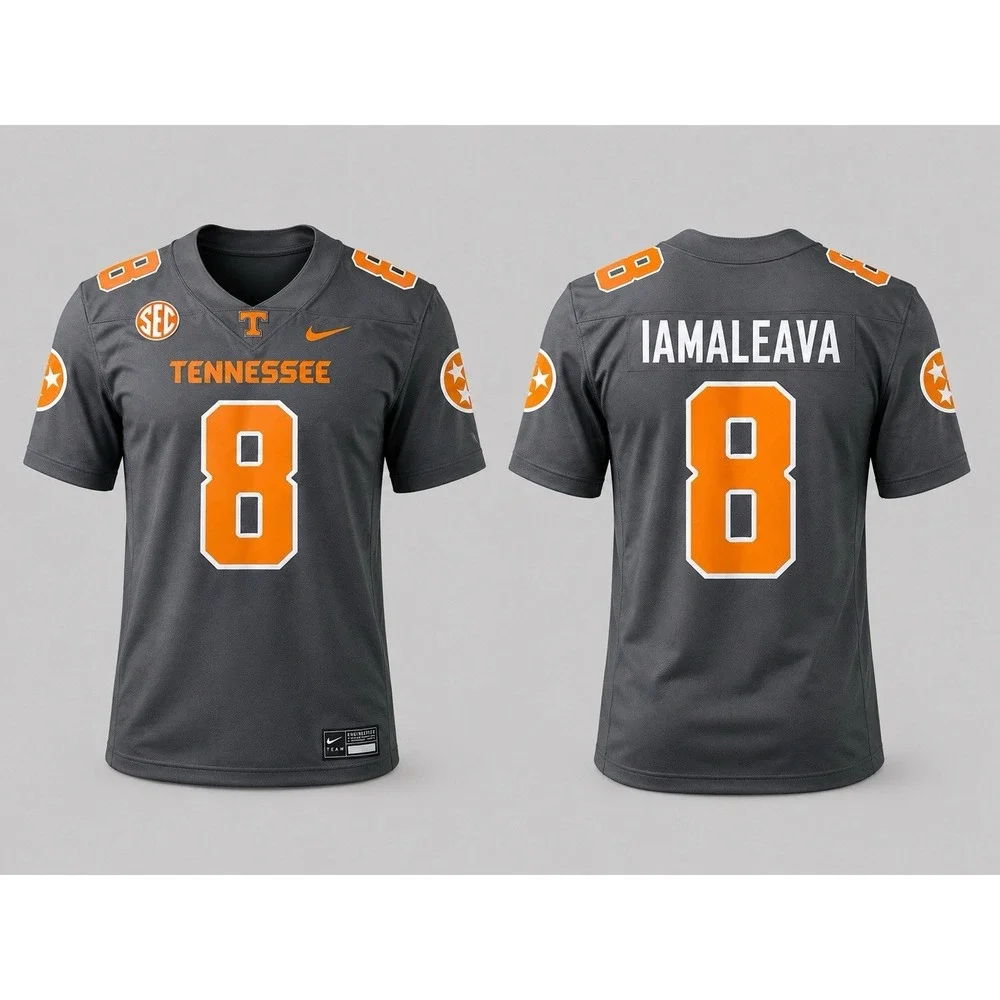 Nike Tennessee Volunteers jersey mens xl Nico Iamaleava #8 Jersey gray org